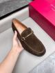 Ferragamo Man Brown Calfskin Business Leather Shoes 0428108 (7)_th.jpg